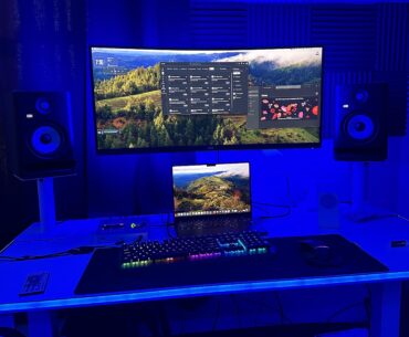 Just switched to a MacBook (workflow reasons) but now my setup looks a bit more messy than when it was PC, any tips?