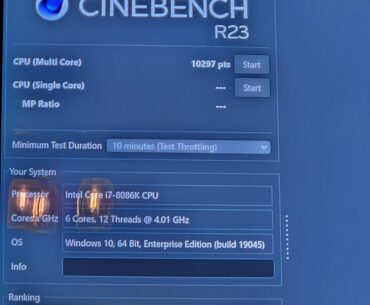 Overclocked 8086k