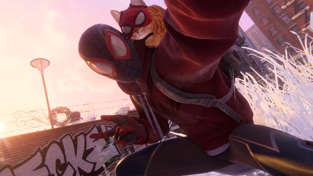 Still can't get over this Spiderman outfit!