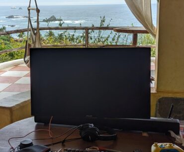 This is my battlestation in paradise.