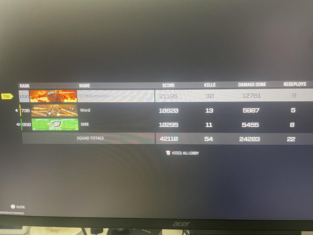Got my first 30 kill game today, feel pretty good