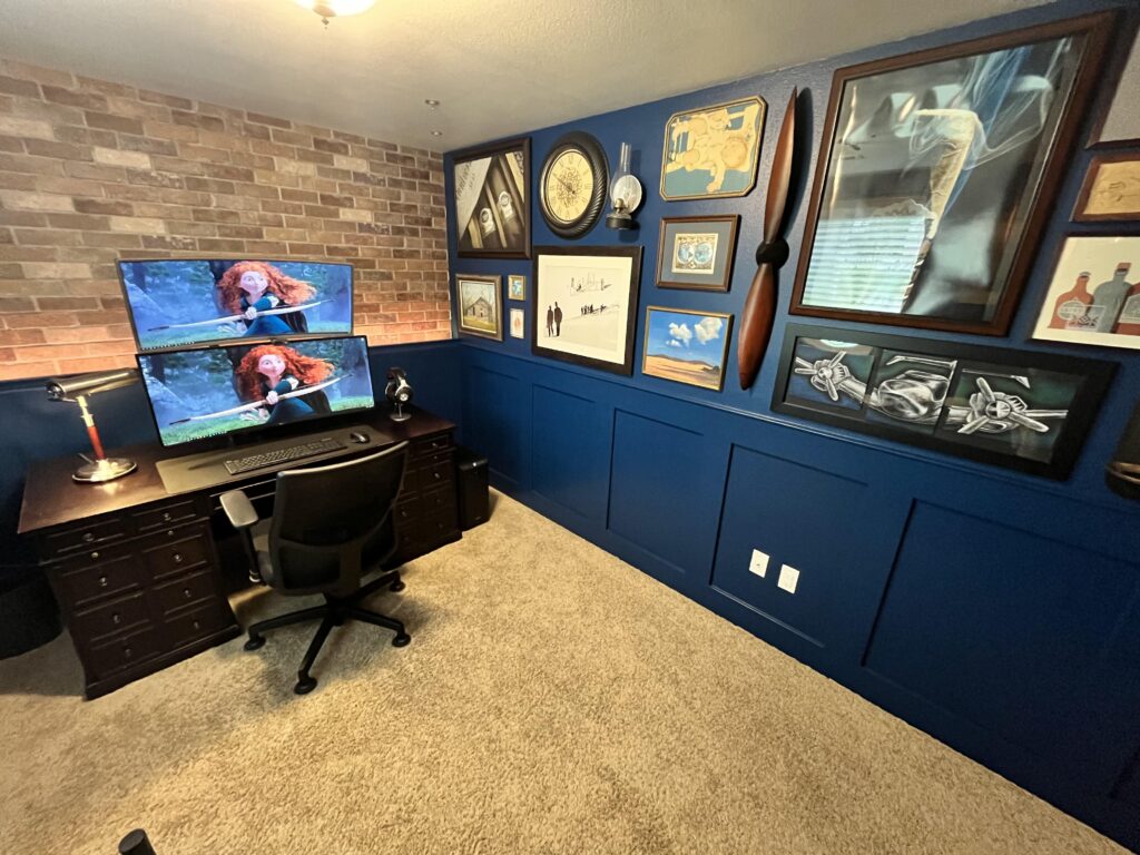 Finally finished my office! Details in comments.