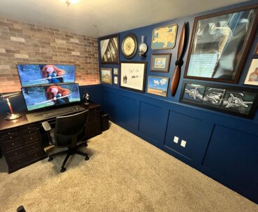 Finally finished my office! Details in comments.