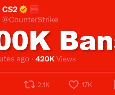 The Biggest CS2 Ban Wave Is Here
