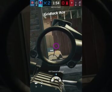 R6 GRIDLOCK ACE #yt #shorts #r6 #rainbowsixsiege #fps #games
