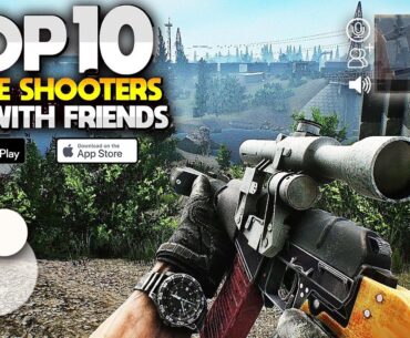 Top 10 High Graphics Online Multiplayer FPS Games For Android 2024| |Play With Friends|| Custom Room