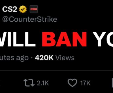 Valve is Banning Cheaters Manually