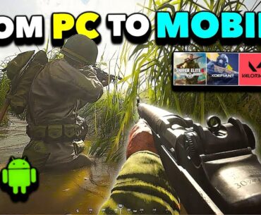 10 HIGH GRAPHICS PC GAMES COMING TO iOS & ANDROID...