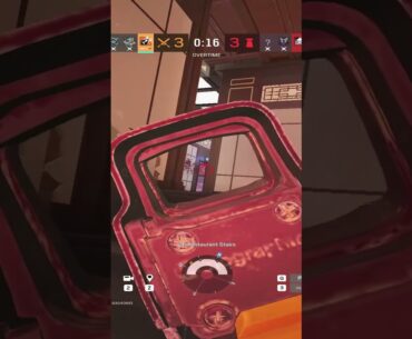 0 s Clutch #rainbowsixsiege #gaming  #rainbowsix  #r6siege  #fps  #games   #rainbow6siege