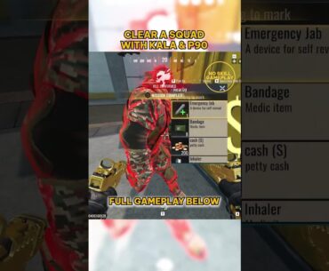 CLEAR A SQUAD WITH KALA | BLOOD STRIKE SNIPER HIGHLIGHTS #bloodstrike #noskillgameplay #shorts #kala