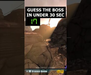 Guess this ICONIC Borderlands 2 boss in Under 30 SECONDS! #shorts #borderlands2 #gaming