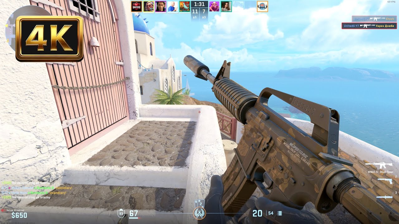 Counter Strike 2 Gameplay 4K (No Commentary) Counter Strike 2 Gameplay 4K (No Commentary)