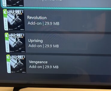 Anyone ever have this issue? BO2 DLC (XB1 backwards compatibility)