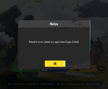 Keep getting Network Error