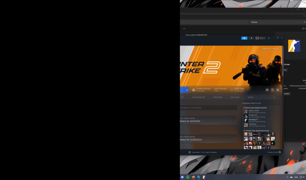 Does anyone know how to fix this bug, the game opens but half of my screen is black and the other side is stuck on loading screen, I managed to get into a bot match via commands, but I can still only see a small piece of the screen. Help me. Does anyone know how to fix this bug, the game opens but half of my screen is black and the other side is stuck on loading screen, I managed to get into a bot match via commands, but I can still only see a small piece of the screen. Help me.