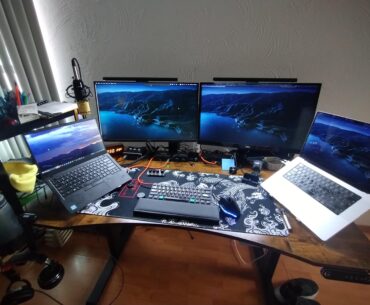 My productivity battle station