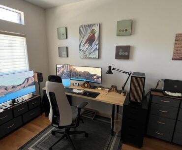 New place, new set up.