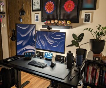 I shrank my desk so my wife can have the bigger one.