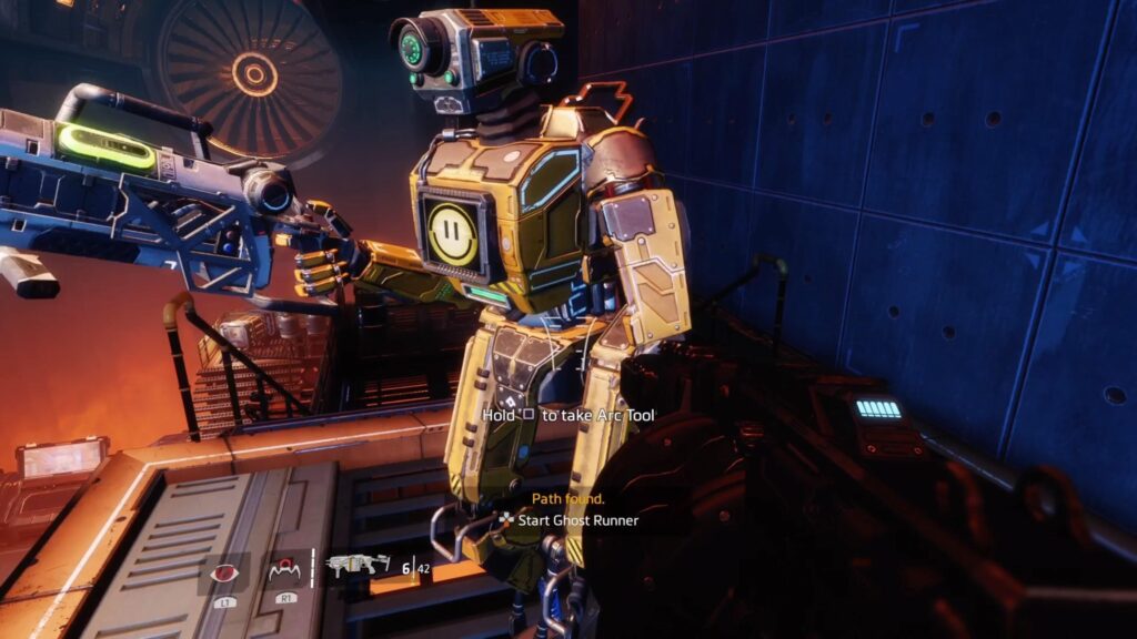 Every time I play the Titanfall 2 campaign, I feel bad for this guy. He’s just out here doing his job, and out of nowhere this human runs up to him, steals his Arc Tool right out of his hand, and makes him cry.