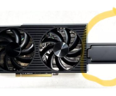What is this thing hanging off this graphics card? (Card is an OEM Dell 4060 Ti)