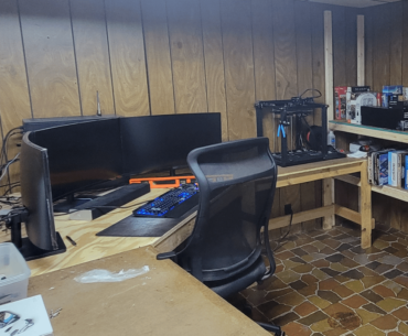 House under renovation setup