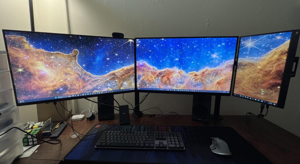 My PC setup before I needed to move out