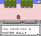 I won the lottery in Pokemon Silver!