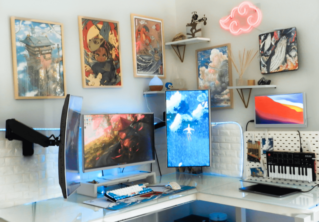 Heres my battle station