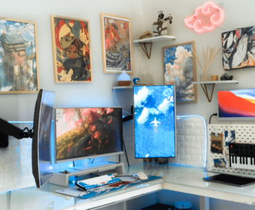 Heres my battle station