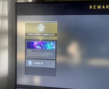 Just got the Ninja Challenge