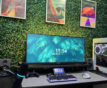 Pretty content after building my own monitor riser