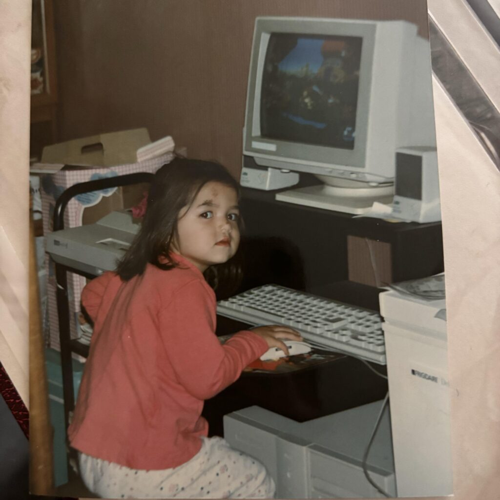 Started young! 5-6 years old.