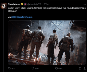 Charlie Intel: Call of Duty: Black Ops 6 Zombies will reportedly have two round based maps at launch