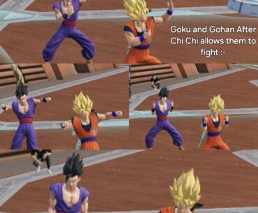 Goku and Gohan