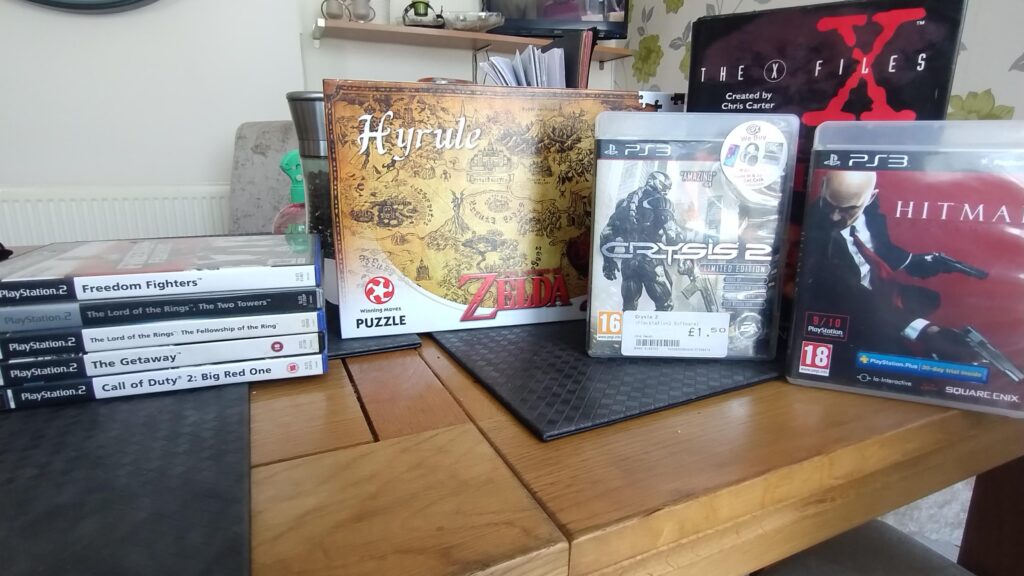 Today's car boot sale haul.
