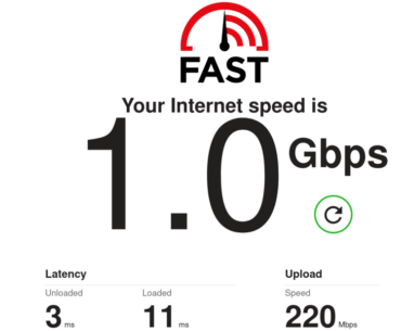 Finally left peasant internet speeds and arrived in the future.