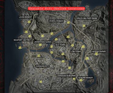 Unstable Rift Guide & Obelisk Locations S4 Reloaded