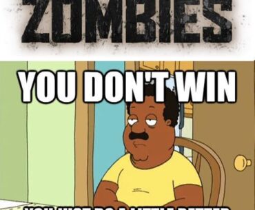 Always the way zombies goes