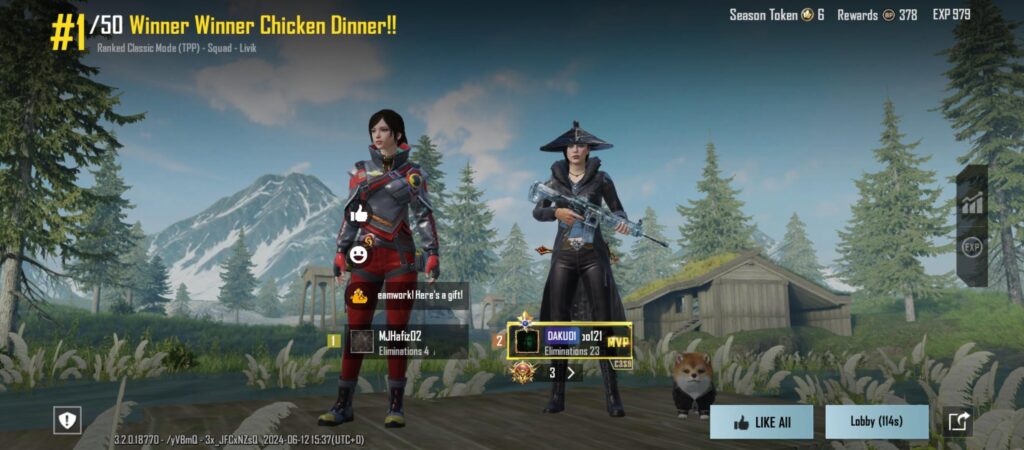 Chicken winner