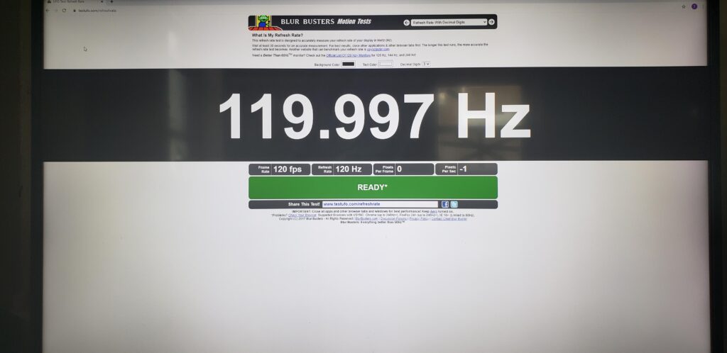 1440p 120HZ on sub $400 4k TV!