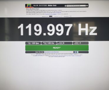 1440p 120HZ on sub $400 4k TV!
