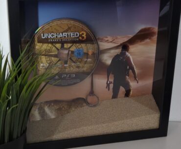 Just finished my Uncharted 3 display case