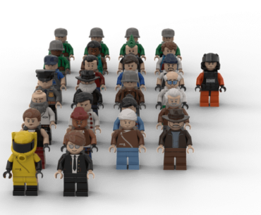 Made a bunch of Characters from Zombies in Lego 2