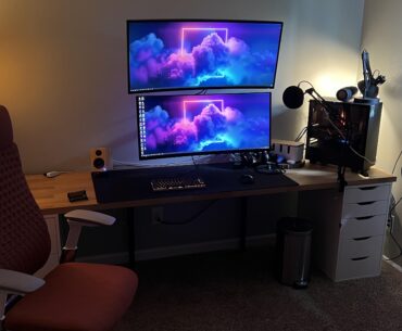 Had to move downstairs to make room for baby. Happy with the setup!