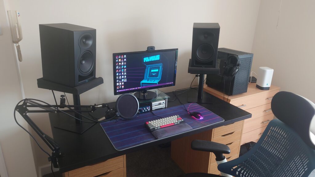 Studio monitors make any setup look amazing.