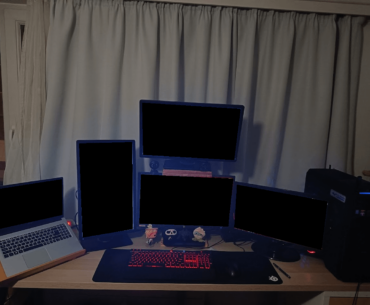New home requires updated picture of my setup