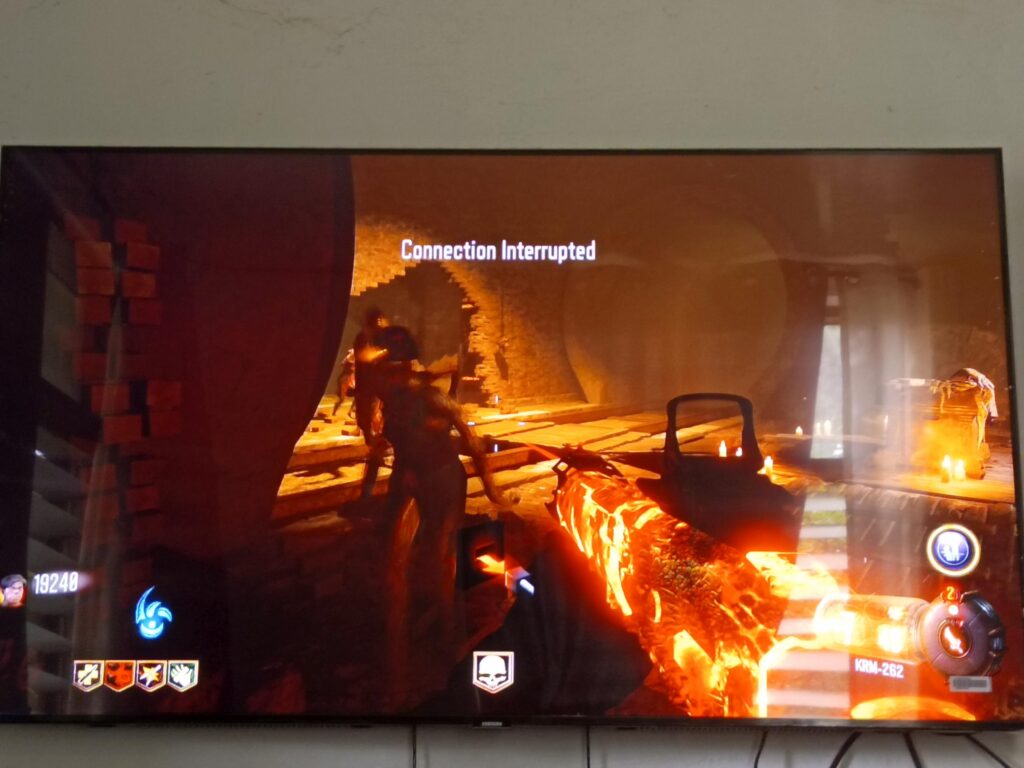 Connection interrupted thing