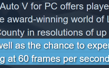 Cutting edge tech there, gta steam page