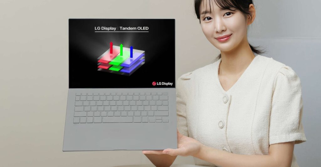 LG Displays Tandem OLED enters mass production: 40% thinner and 28% lighter than current OLED technology
