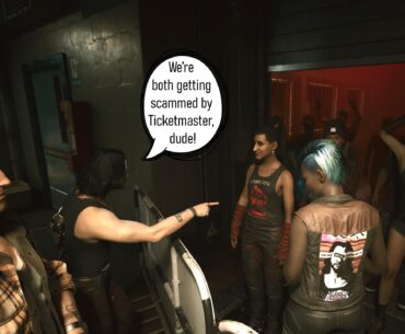 When fans complain directly to the band about TicketMaster